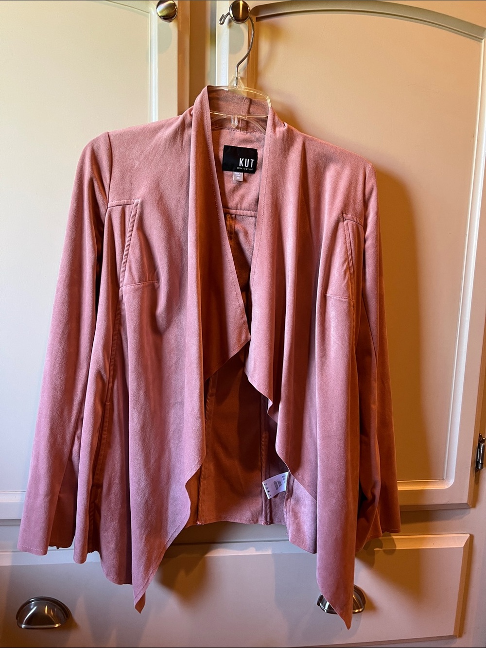 Blazer roses mauve color. Small